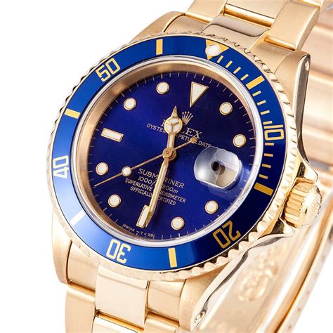 rolex gold submariner for sale|rolex submariner all gold price.